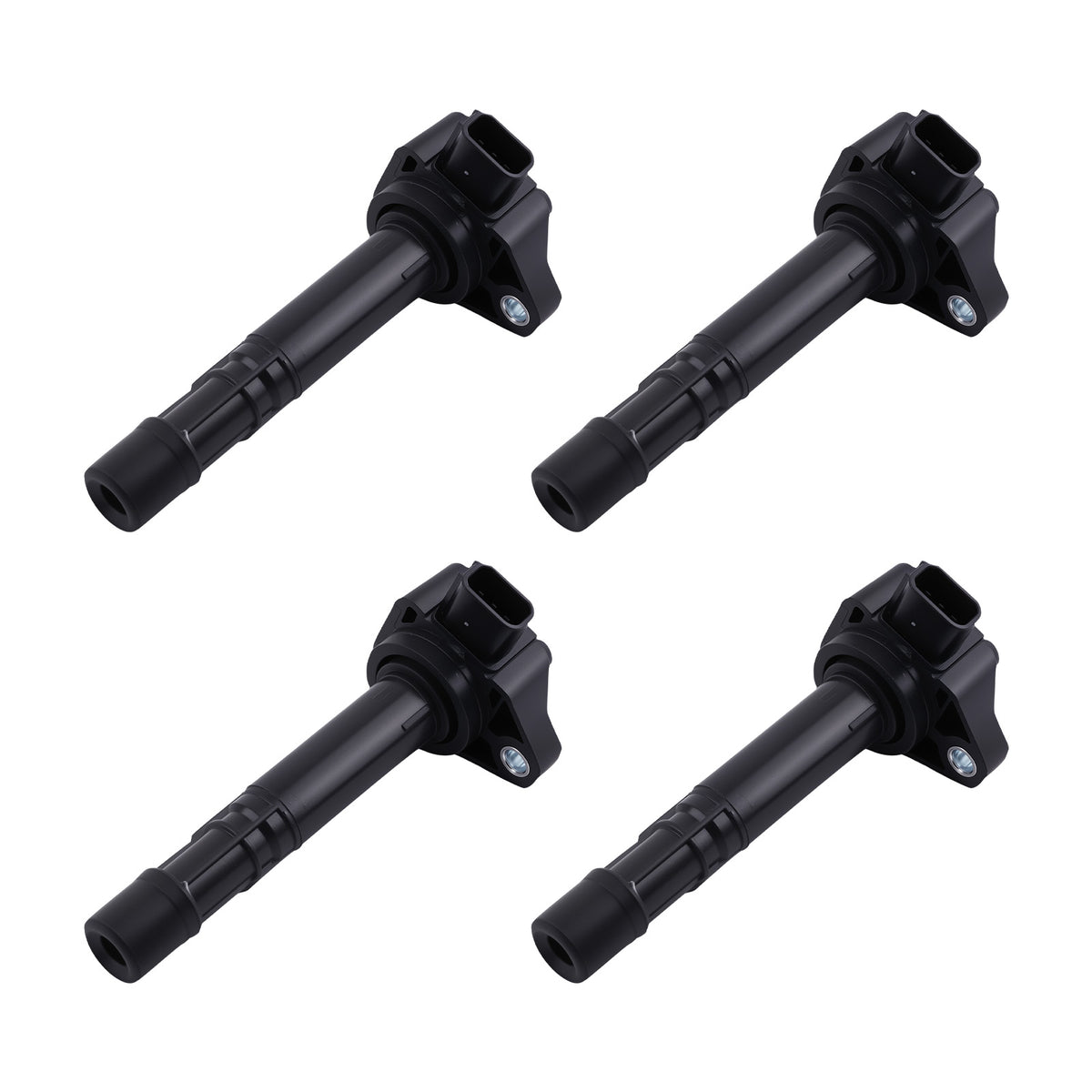 Coil Pack Assembly compatible For Acura MDX compatible For Honda Pilot 3.5L 2001-2008 UF489 Black