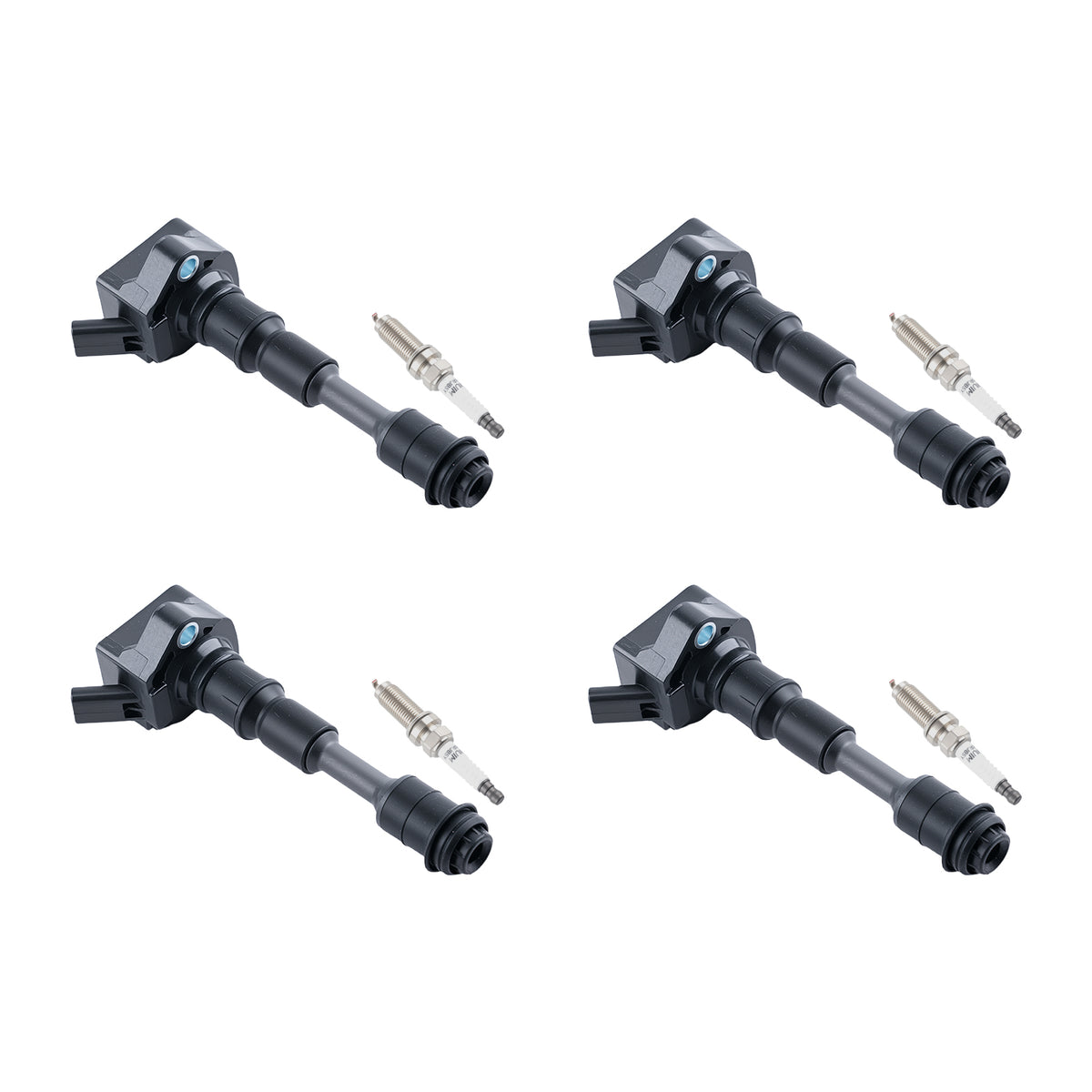 4x Ignition CoilSpark Plug compatible For Volvo S60 S90 V60 XC60 2.0L 2015-2020  UF756