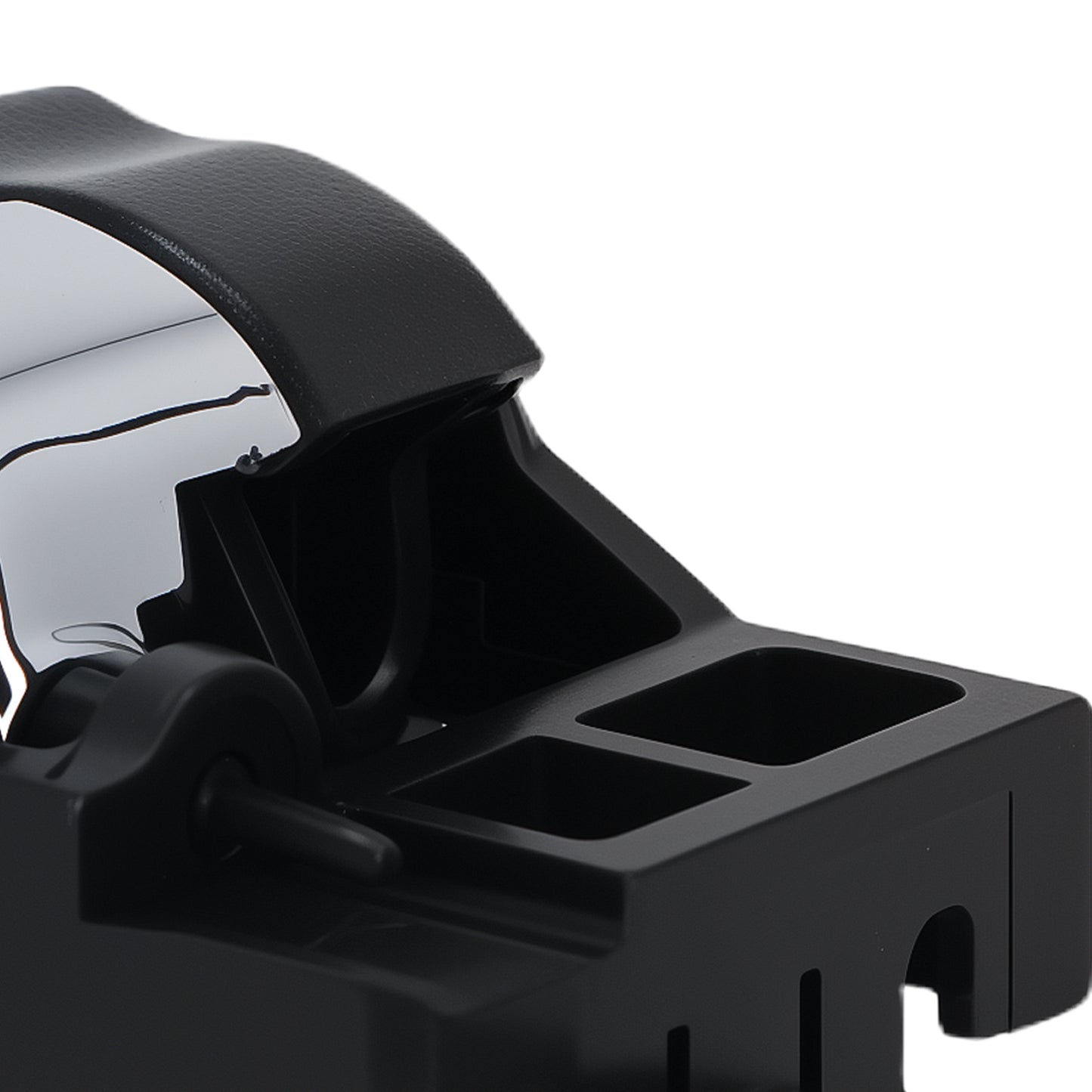 Black Chrome Door Handle compatible for Scion xA 2004-2006 TO1353139 Front/Rear Right