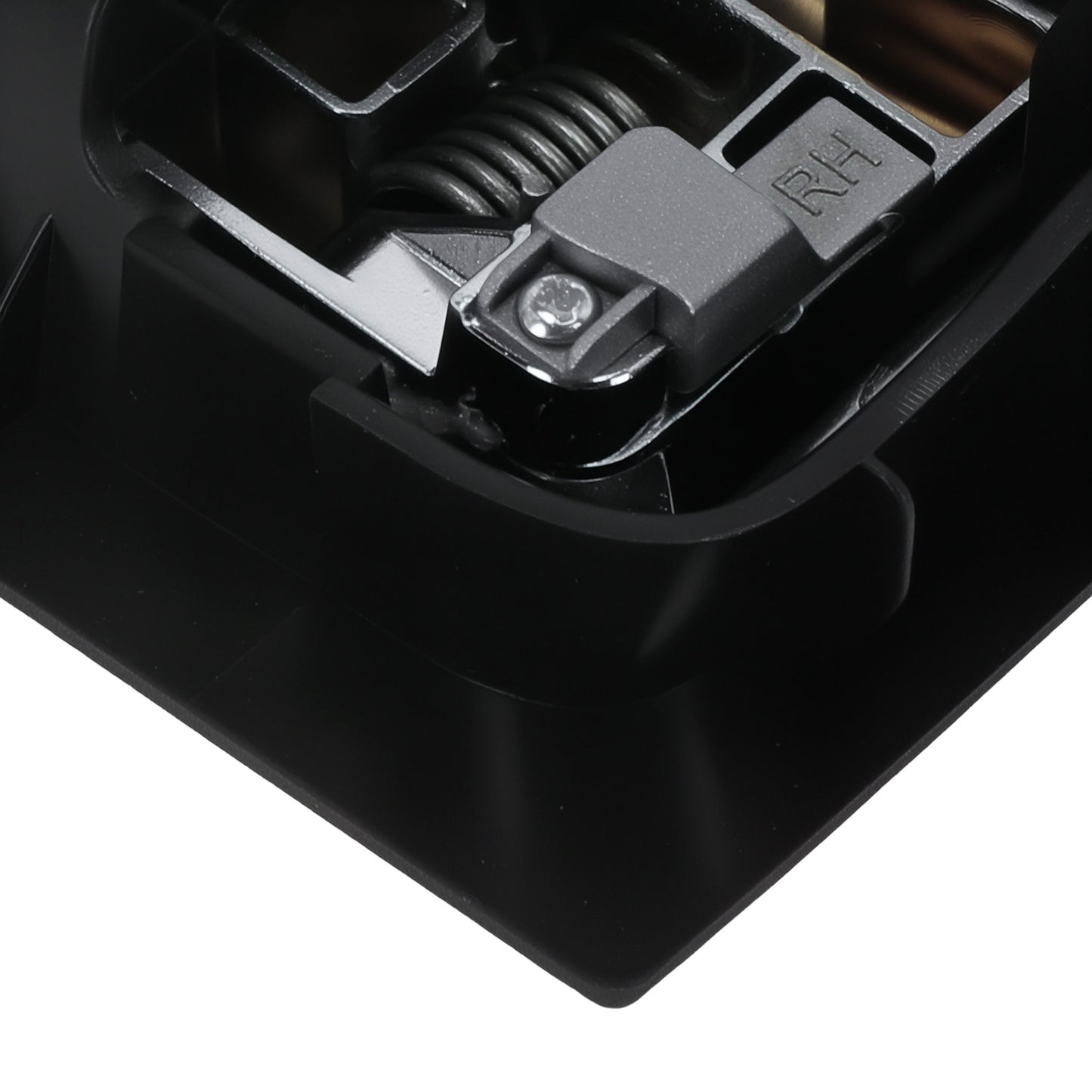 Chrome Black Door Handle compatible for Ford F-150 2009-2014 9L3Z1522600CB Front Right