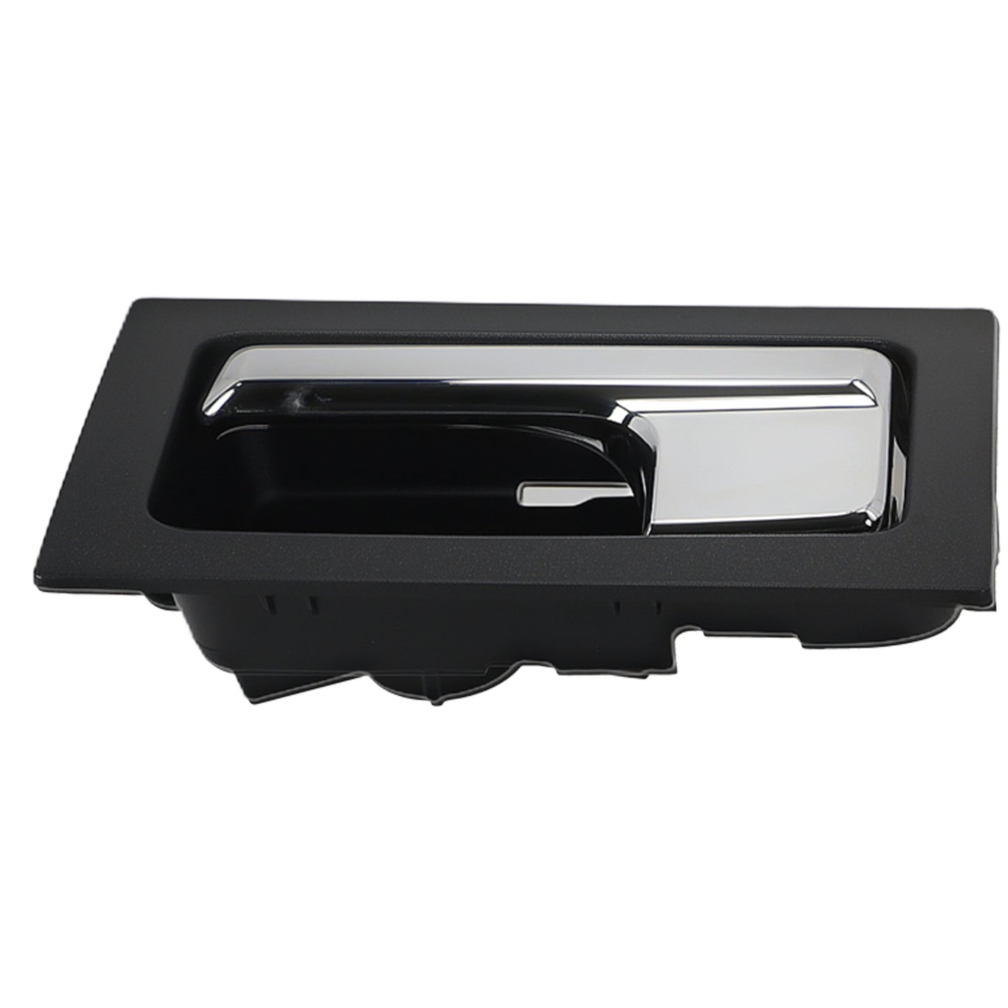 Chrome Black Door Handle Interior compatible for Ford F-150 2009-14 9L3Z1522600CB Front