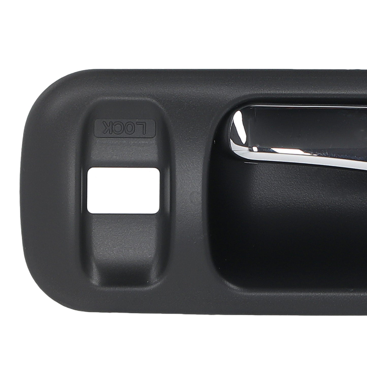 Black Chrome Door Handle Interior compatible for Honda CRV 1997-2001 Front Left
