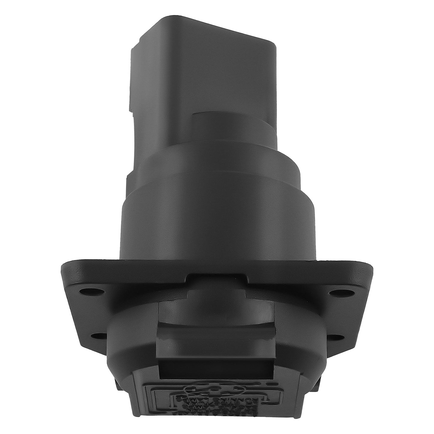 7WAY ROUND TRAILER TOW WIRING PLUGIN CONNECTOR compatible For Cherokee compatible For Chrysler 300 compatible For Durango