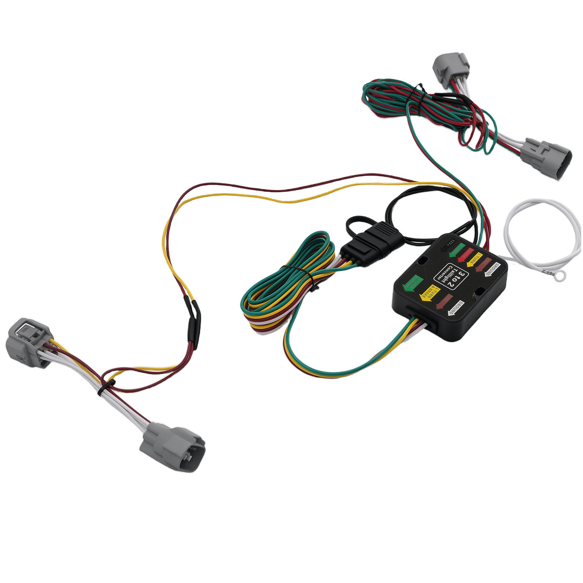 4 Pin Trailer Wiring Harness Connector compatible For Toyota Hilux 2008-2012 #55513
