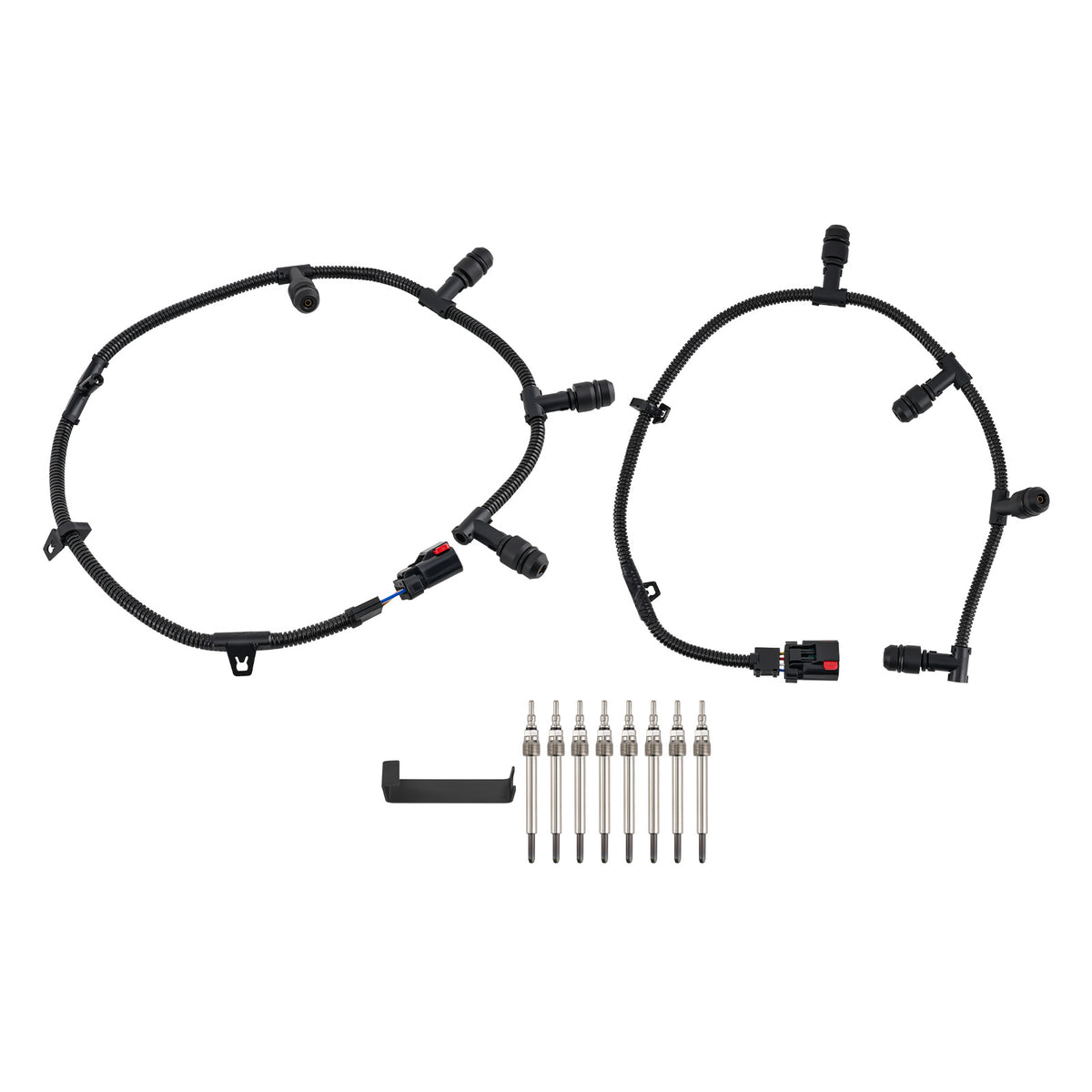 ZD13 Glow PlugHarness Kit For 2004-2010 compatible For Ford F-350 F-450 6.0L Powerstroke