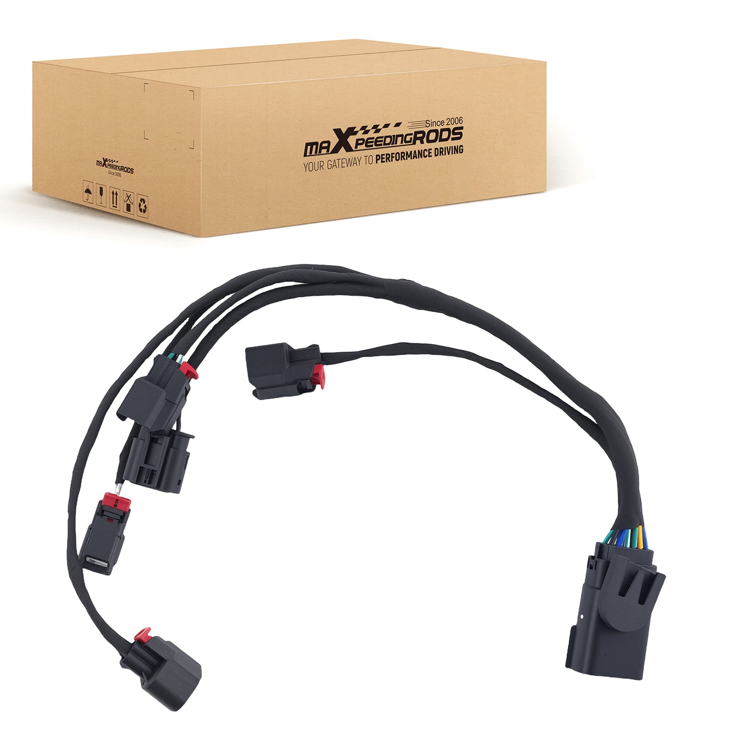 Left Fuel Injector Rail Harness compatible For Cadillac Escalade ESV 2015-2016 HAR002L