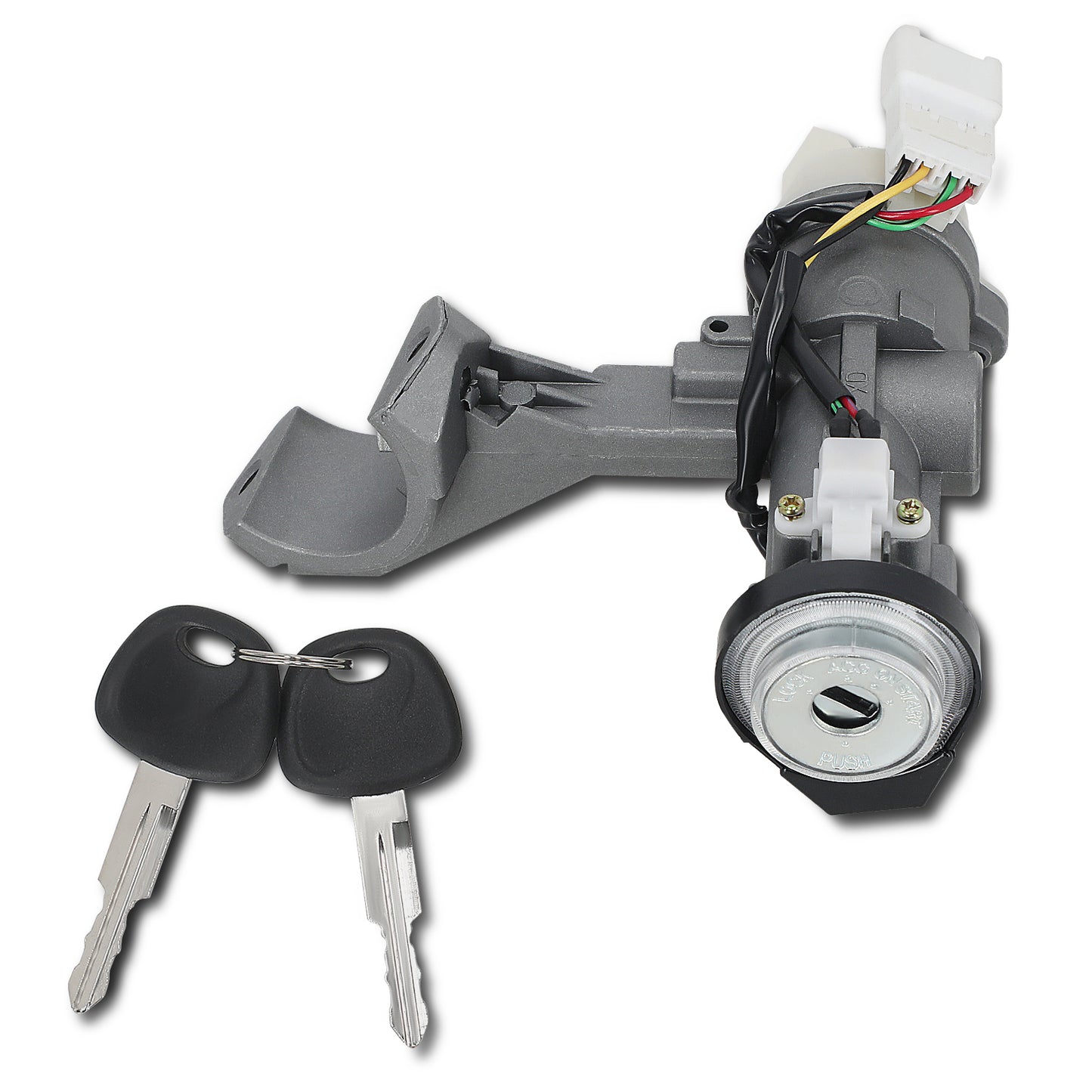 New Ignition Lock Cylinder Switch Assembly W/ Key compatible For Kia Spectra 2.0l 04-09