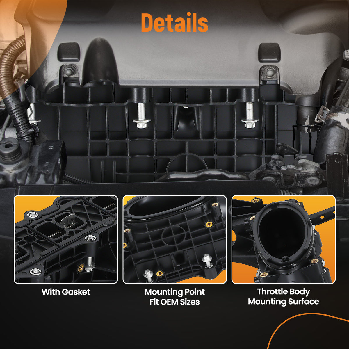 Intake Manifold compatible For Mercedes W176 W246 W204 W205 W212 180 200 CDi Sprinter