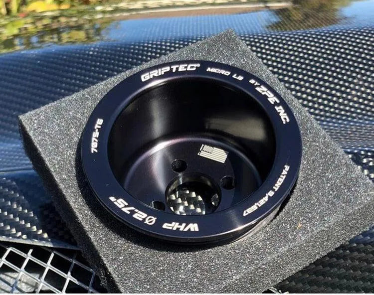 GripTec 8 Rib Whipple L3 Pulley (Black)