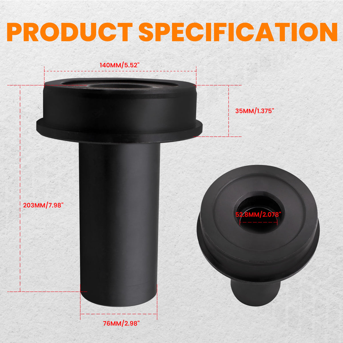 Axle Shaft Oil Seal Installer compatible For Ford F250/350 Wheel Knuckle Vacuum 6697 2005-Now
