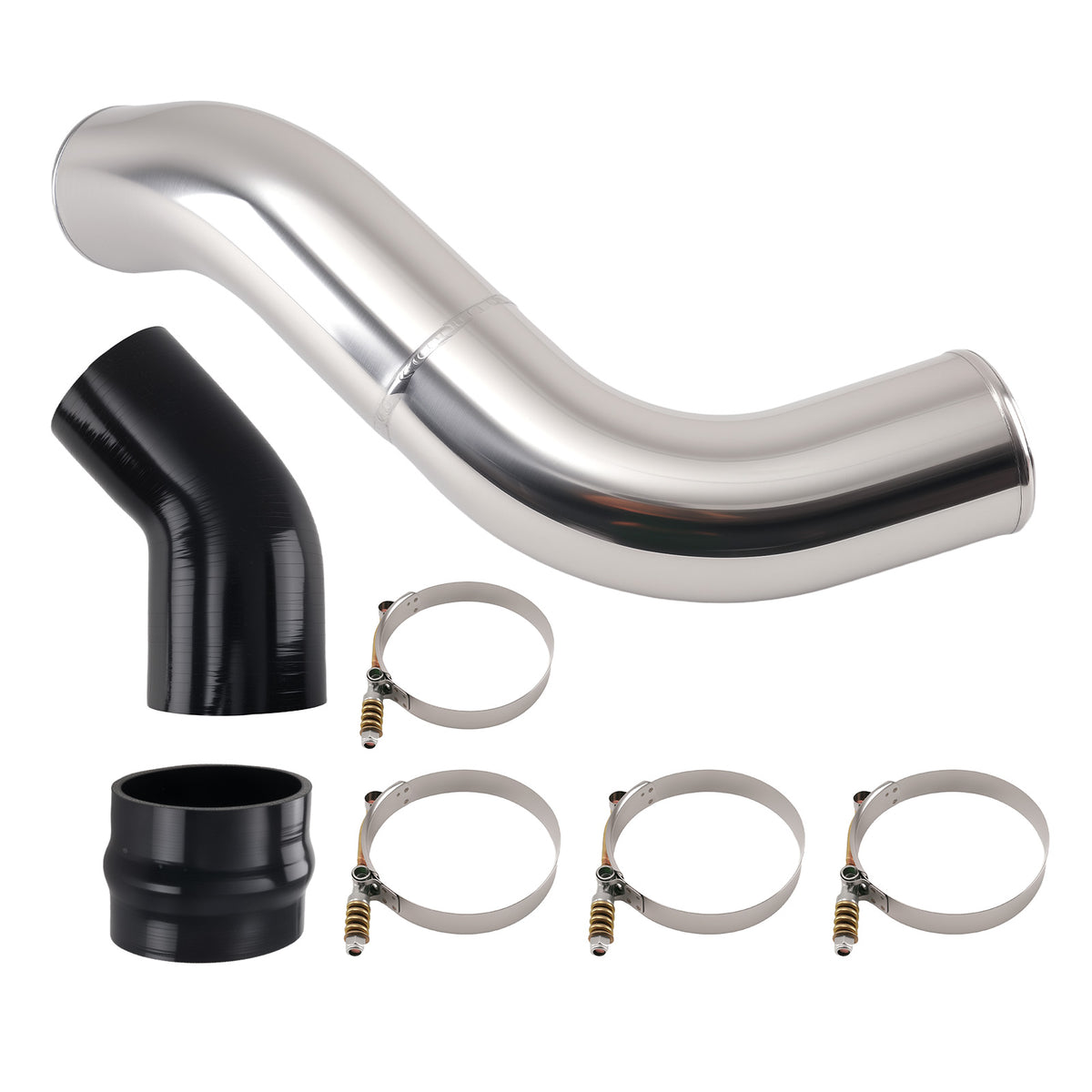 3.5 Cold Side Intercooler Pipe KitFor compatible For Dodge Ram 6.7L compatible For Cummins Diesel 2019-21