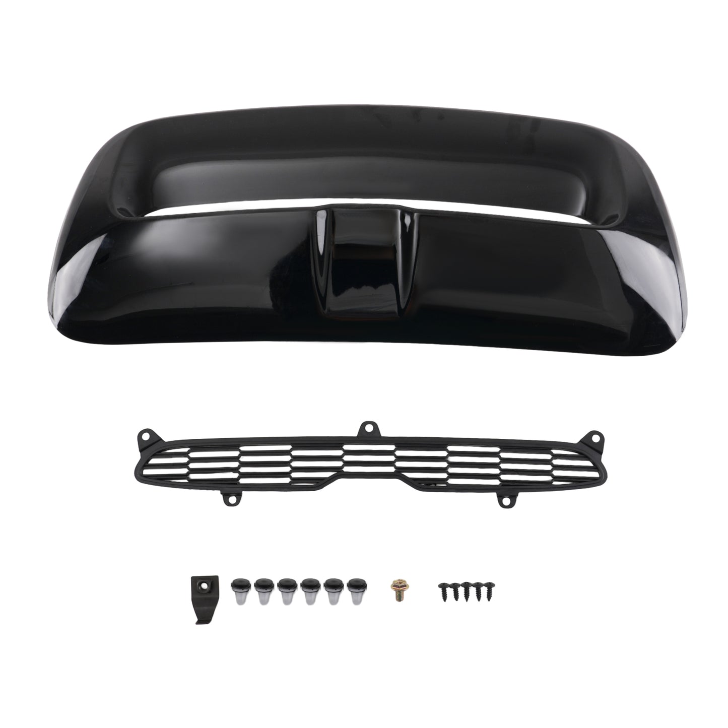 Black ABS Hood Air compatible For Vent Compatible For Mini Cooper S R55 R56 R57 R58 2007-2014 Upper