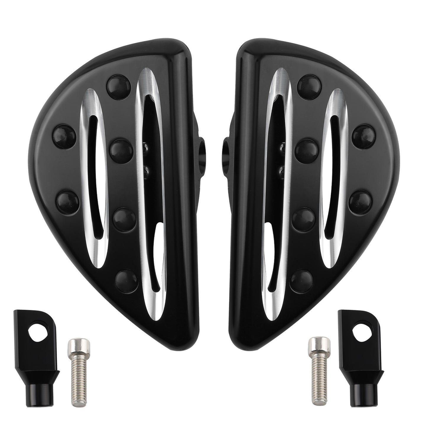 CNC Cut Male Mount Foot Pegs Rear Footrest PedalFor compatible For Harley Touring