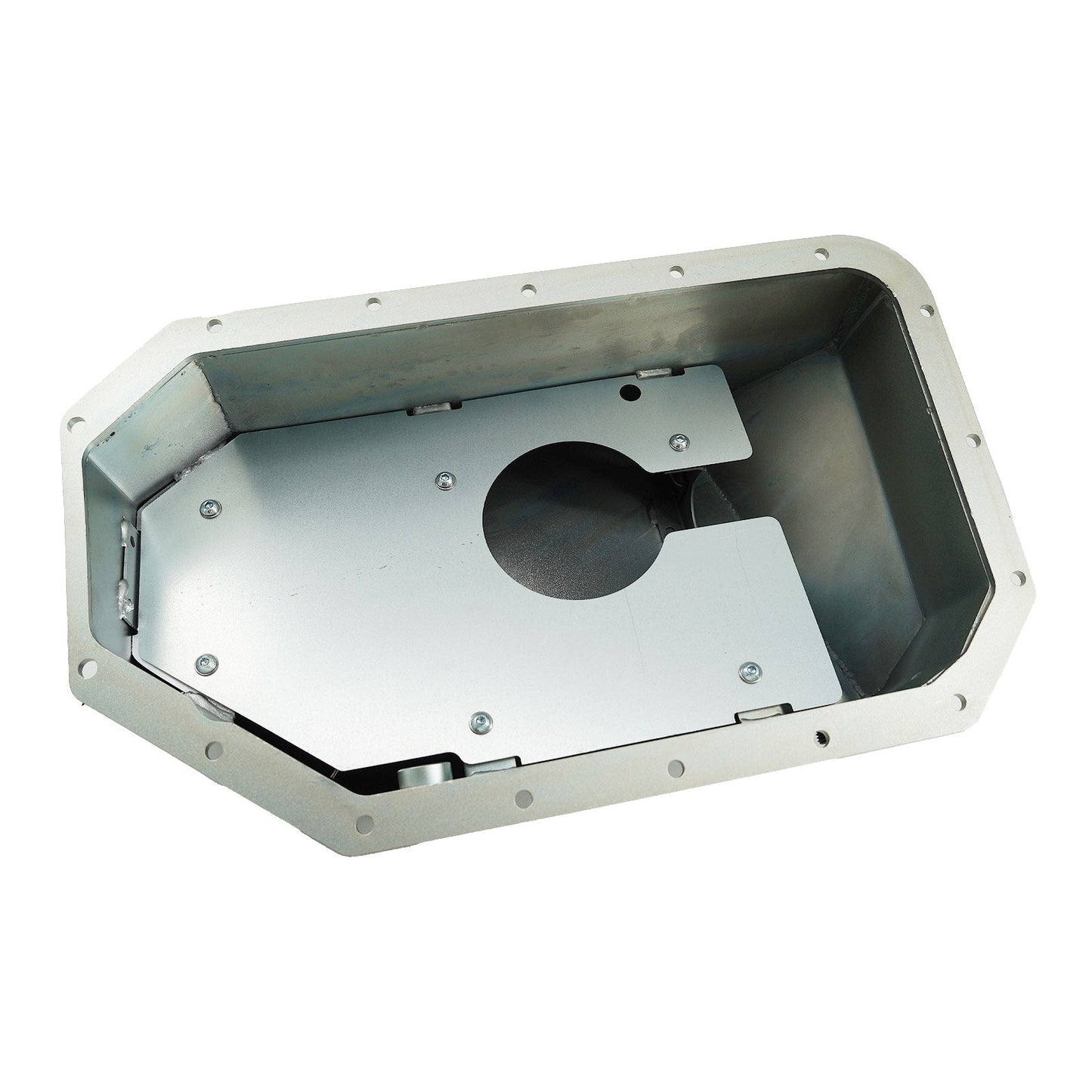 Notched Baffled Turbo Oil Pan -10AN K-Swap K20 K24 Civic Si 8th Gen 06-11 Honda