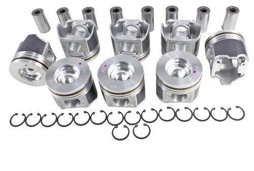 Piston Set 2003-2010 Ford 6.0L (Oversizes Available)