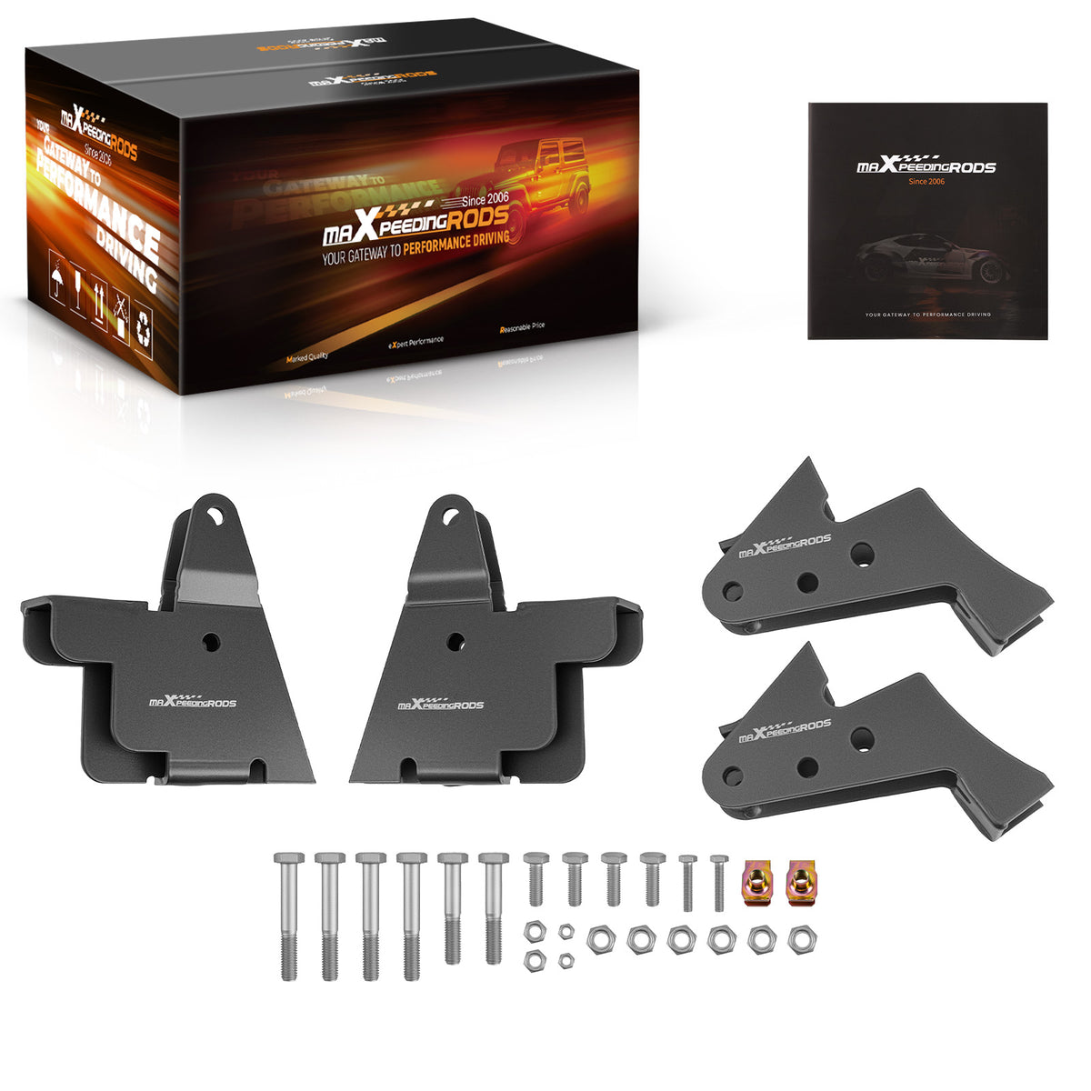 2.5 Lift Kit Brackets compatible For Can-Am Commander Max 800/1000 2012-2020