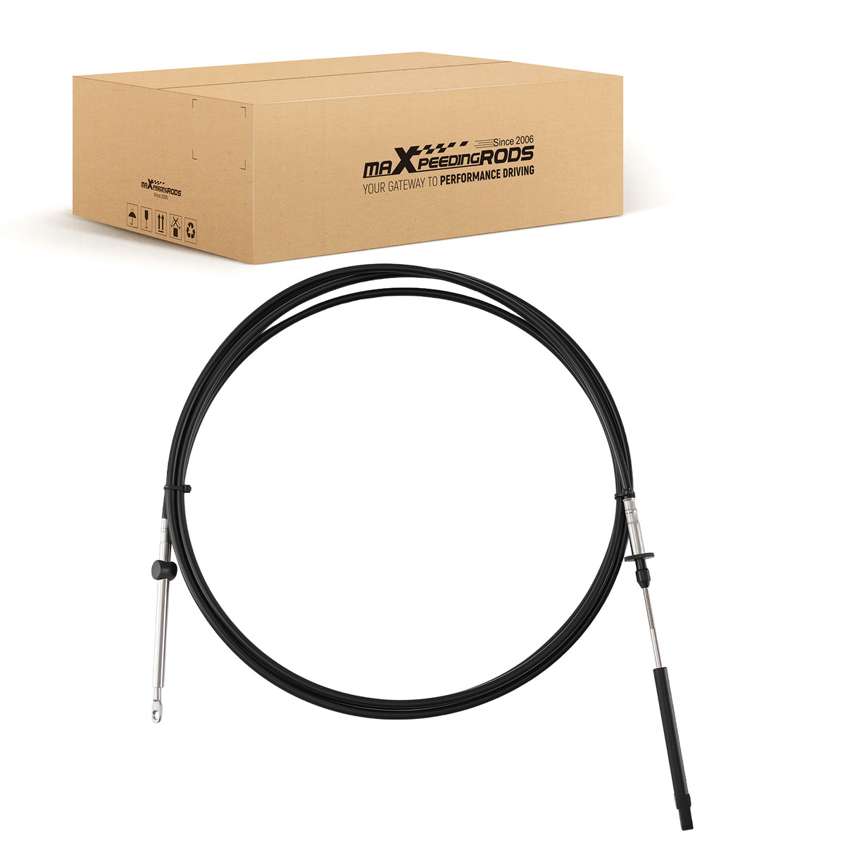 15 Feet Cable Control compatible For Johnson Evinrude Outboard 173115 0173115