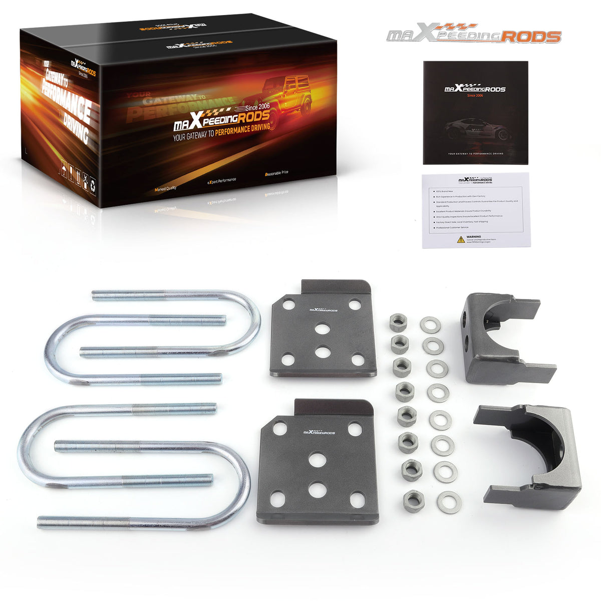 Bolt-on 6 Drop Kit compatible For Ford F150 2004-2020  Steel Lowering Flip Kit