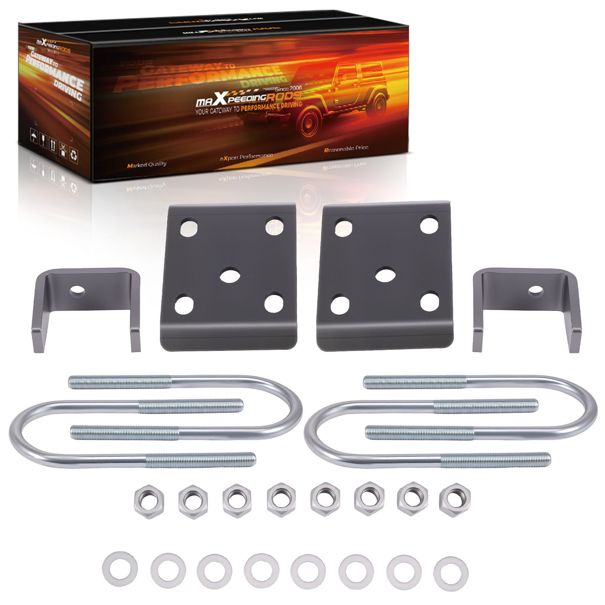 6” Axle Rear Flip Kit compatible For Dodge Ram 1500 1994-2001, Lowering Kit