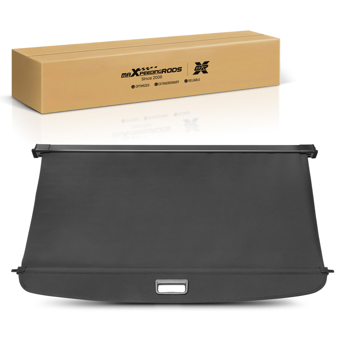 Black Cargo Cover Compatible For BMW X5 G05 2019-2023 Retractable Parcel Shelf Cargo Shade