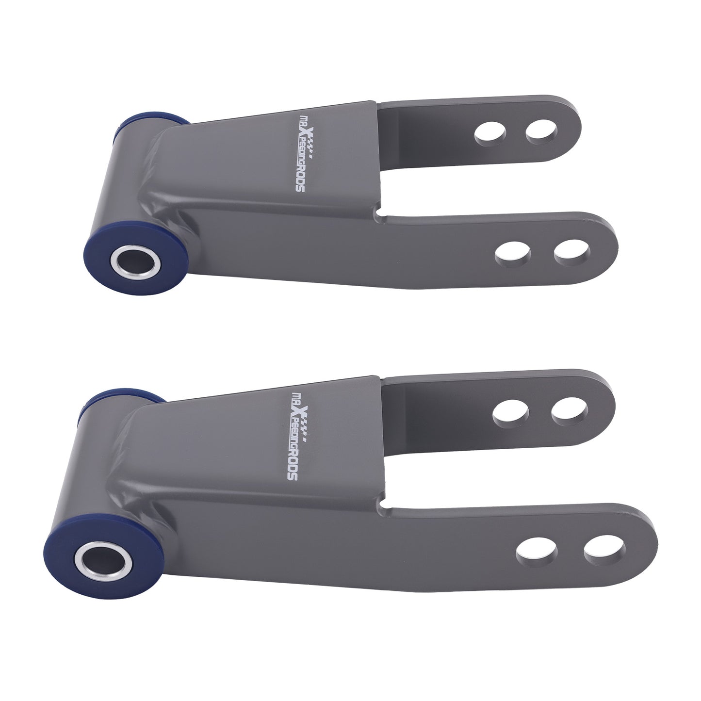 1"-2" Rear Lowering Drop Shackles compatible For Chevy GMC C1500 compatible For Silverado Sierra 2WD 88-98