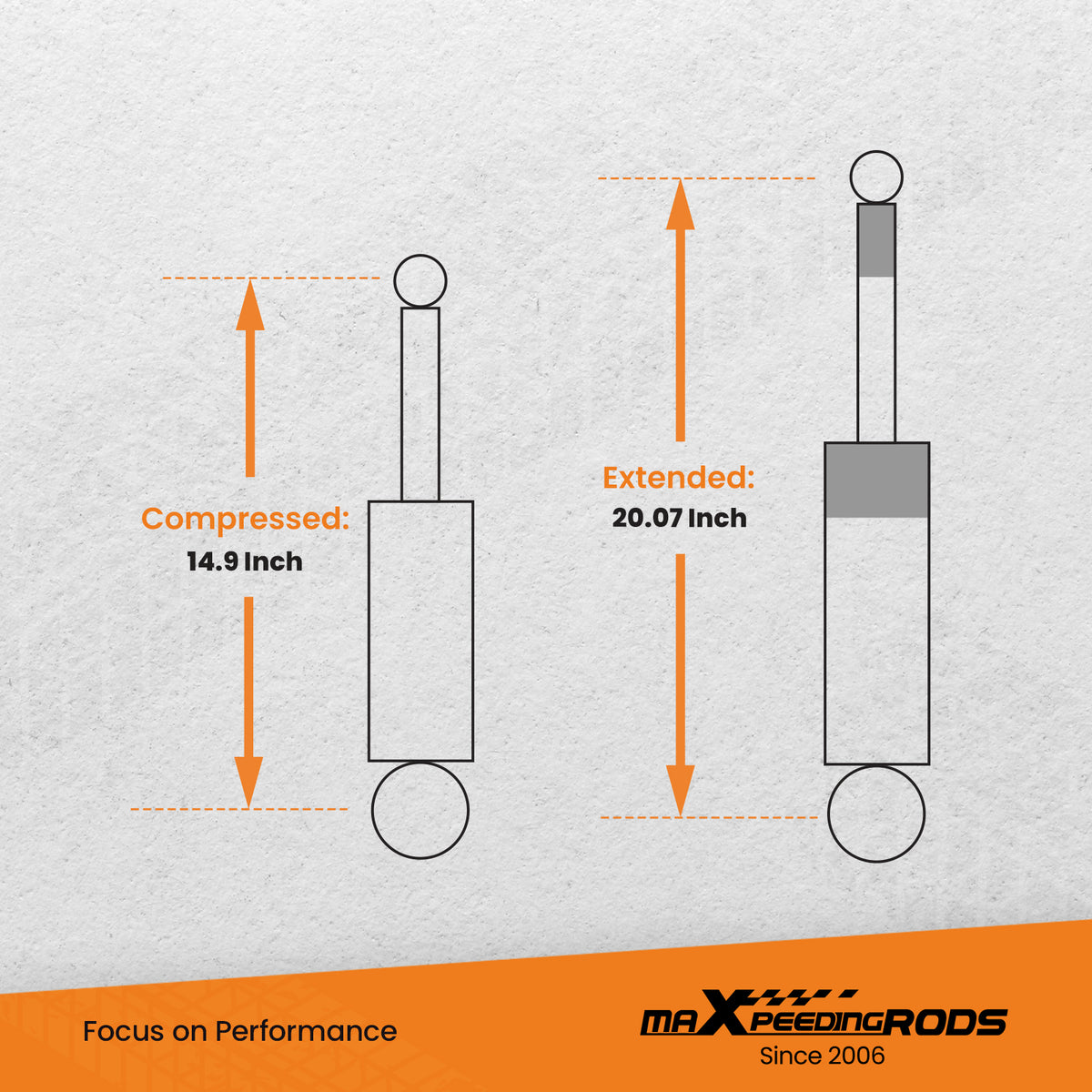 0-3 Front Shock Absorbers compatible For Chevy Silverado Compatible For GMC Sierra 1500 4WD 1999-06