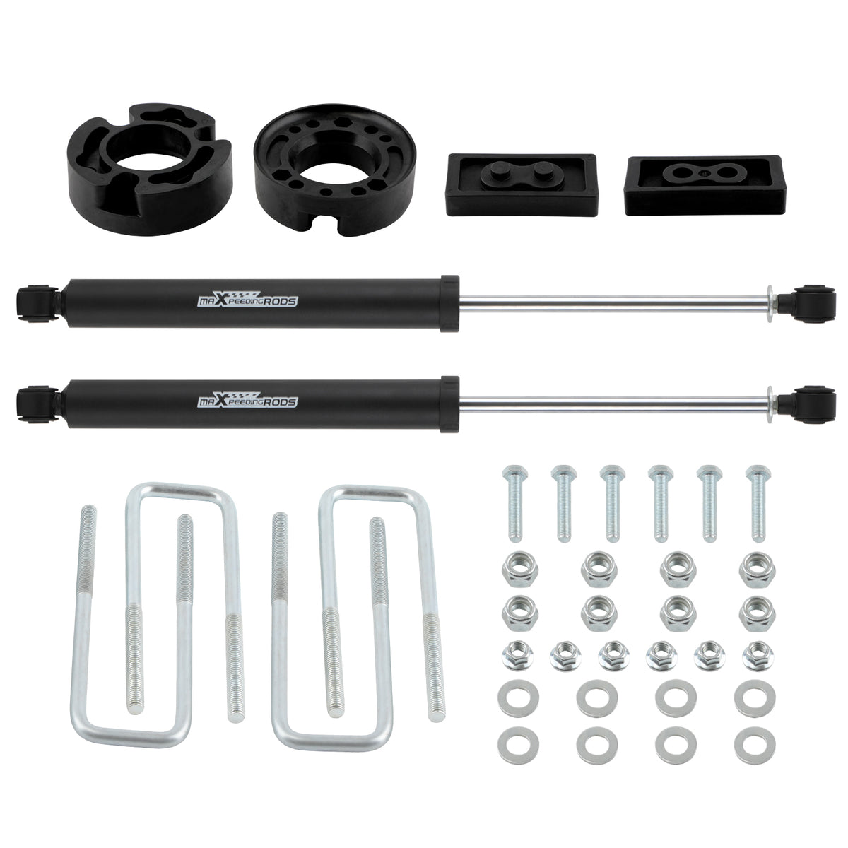 2.5 inch Suspension Lift Kit W/ Shocks compatible For Ford F-150 2WD 4WD 2004-2008