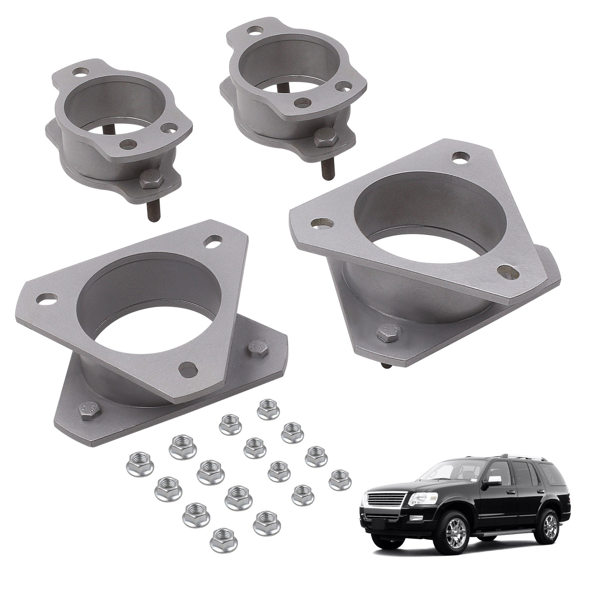 3” Front 2” Rear Lift Leveling Kit compatible For Ford Explorer 2002-2005