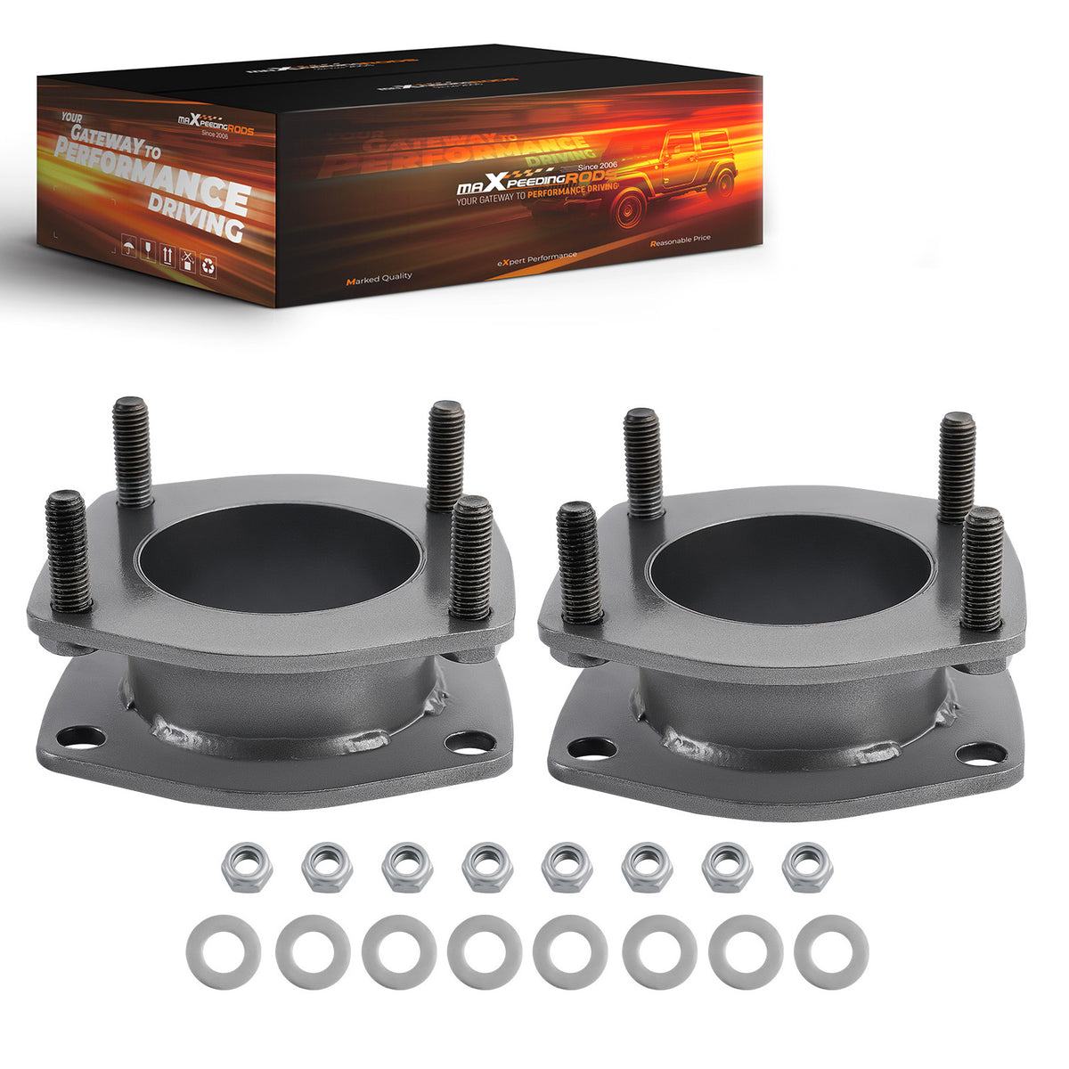 Front 2" Leveling Lift Kit compatible For Jeep Grand Cherokee WK Commander  2006-2010