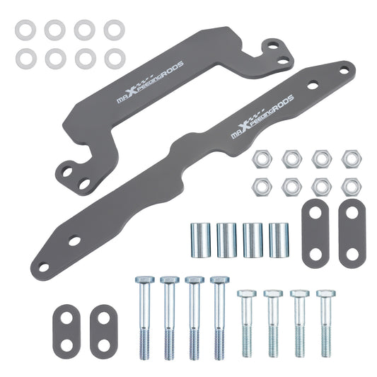 Front + Rear 2" Lift Bracket Kit compatible For Yamaha Kodiak 700 Eps 2016-2024