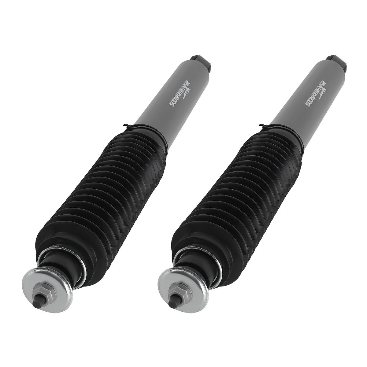 5.5-7 Off Road Front Lift Shocks compatible For Chevy GMC 2500HD 01-10 with Dust Shield