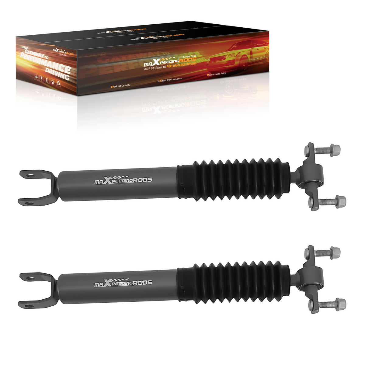 Front Lifted Shocks 0-3 compatible For Chevy Silverado GMC Sierra 2500 3500 HD 2011-2025