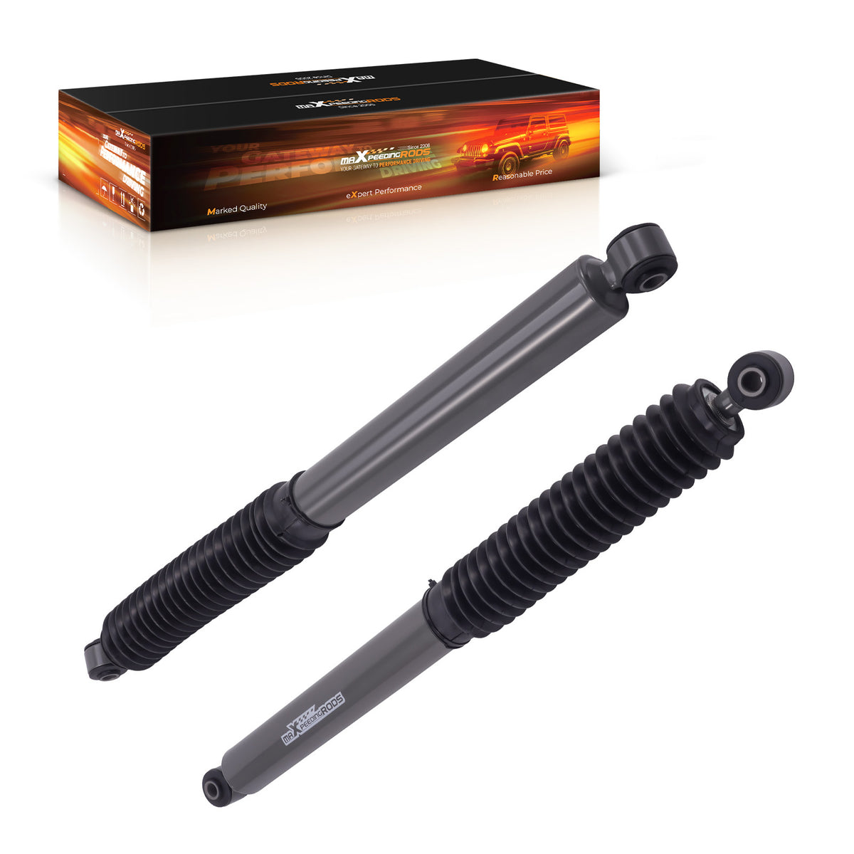 0-3Rear Lift Shocks compatible For Dodge Compatible For RAM RWD/4WD 2500 2003-2013 Lift KIt