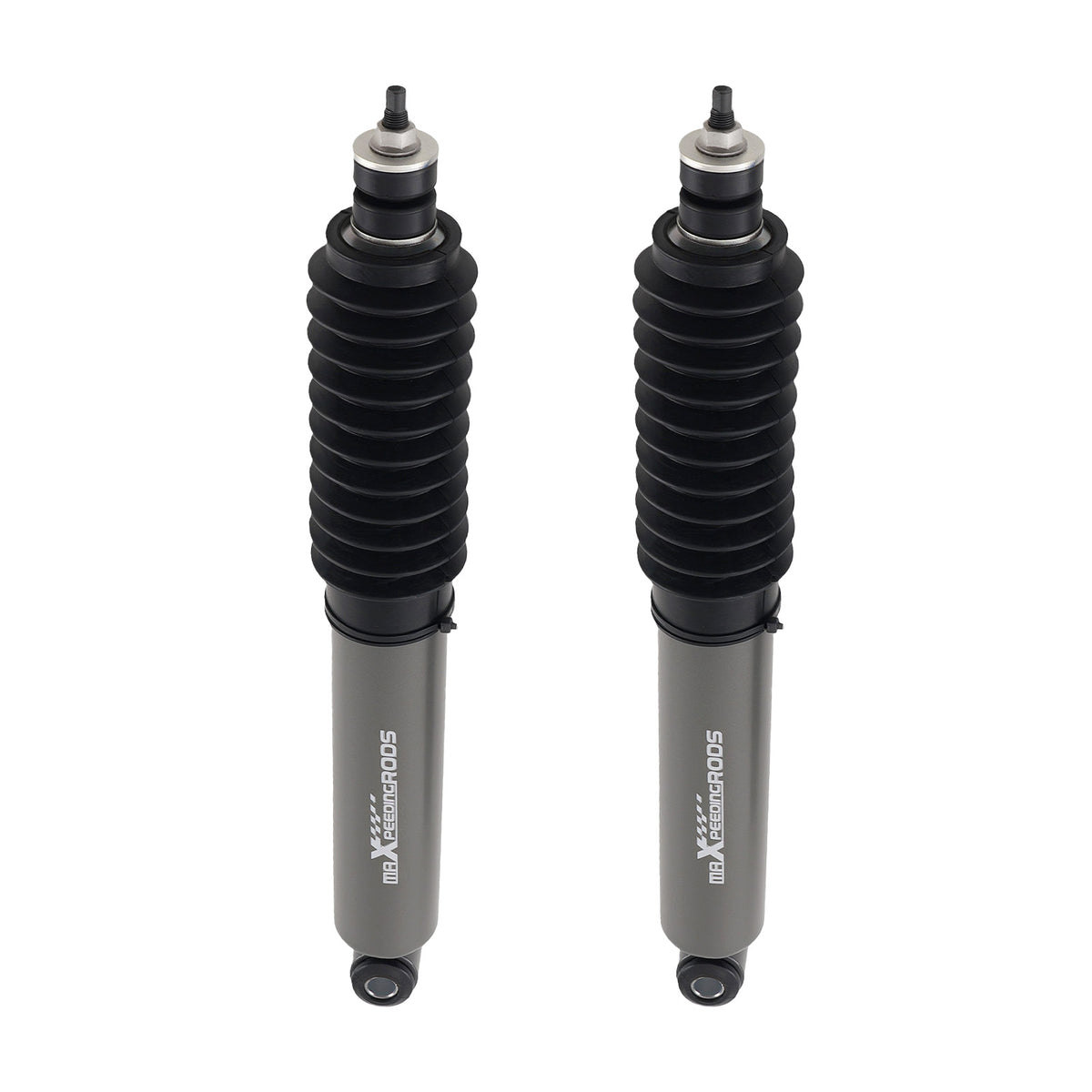 2PC Gas Shock compatible For Ford F-150 1980-1996 4WD Front Lift 0-2.5 Steel 54mm