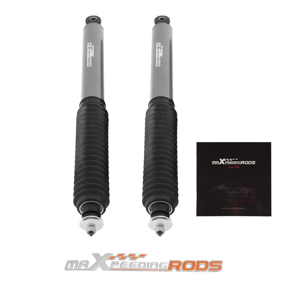 Front Shocks compatible For Jeep Wrangler JK 2007-2018 with 0.5-2.5 Leveling Lift