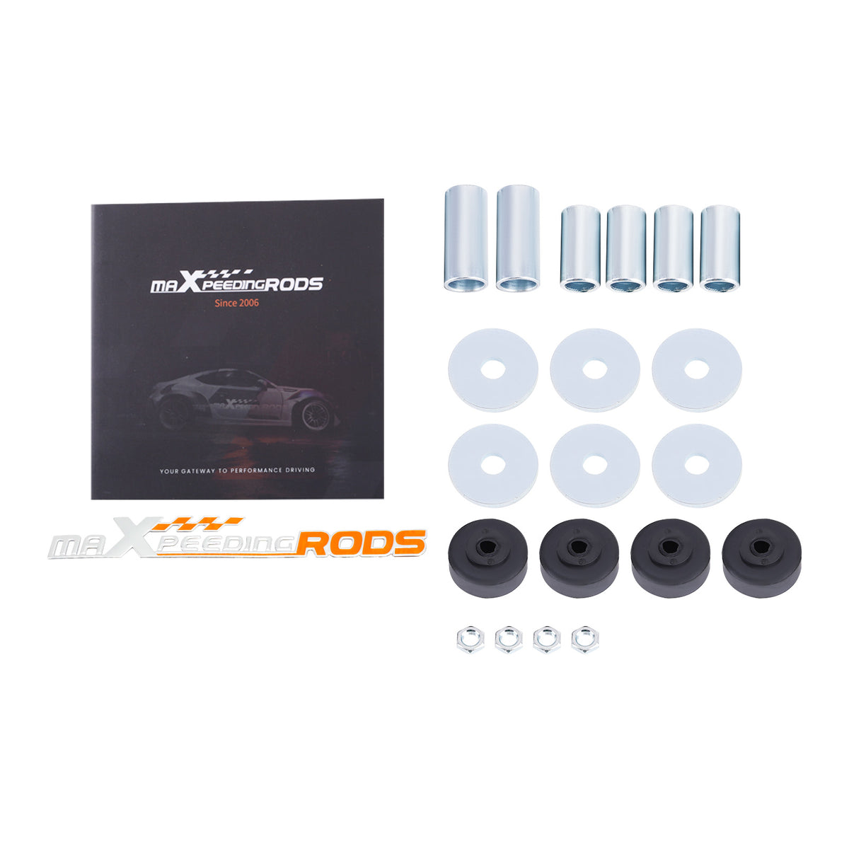 Front and Rear Shock Absorbers fit For Navara D22 4x4 Ute 4wd Frontier 97-2016