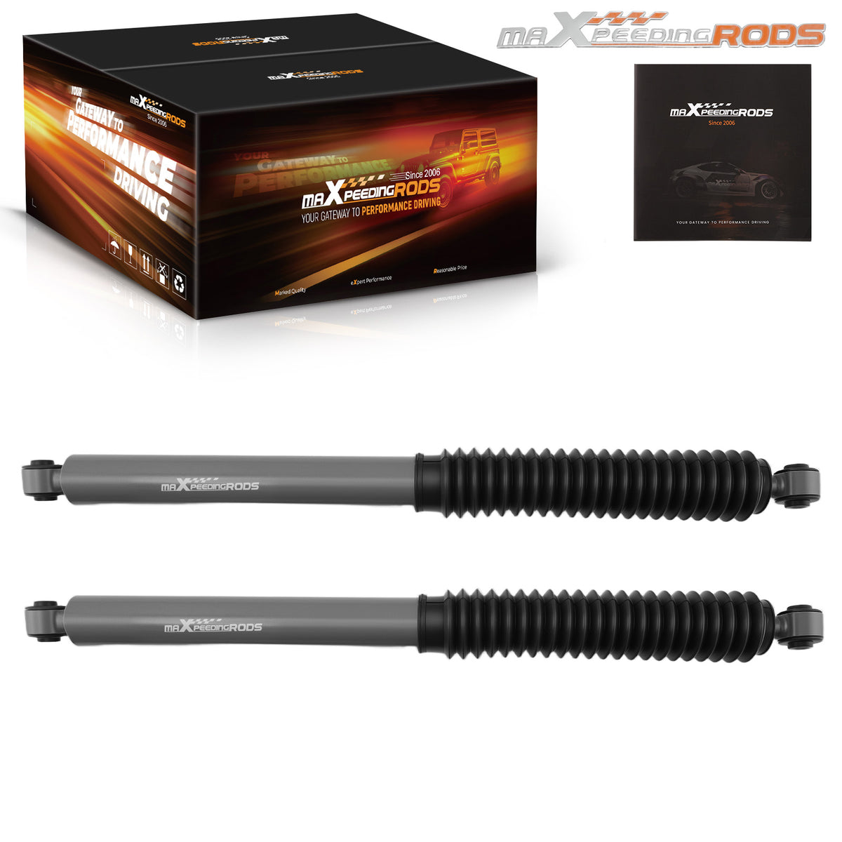 Lift Shock Absorber compatible For Ram 1500 Classic 4WD 2019-2024 Rear 5.5-7.5 Lift