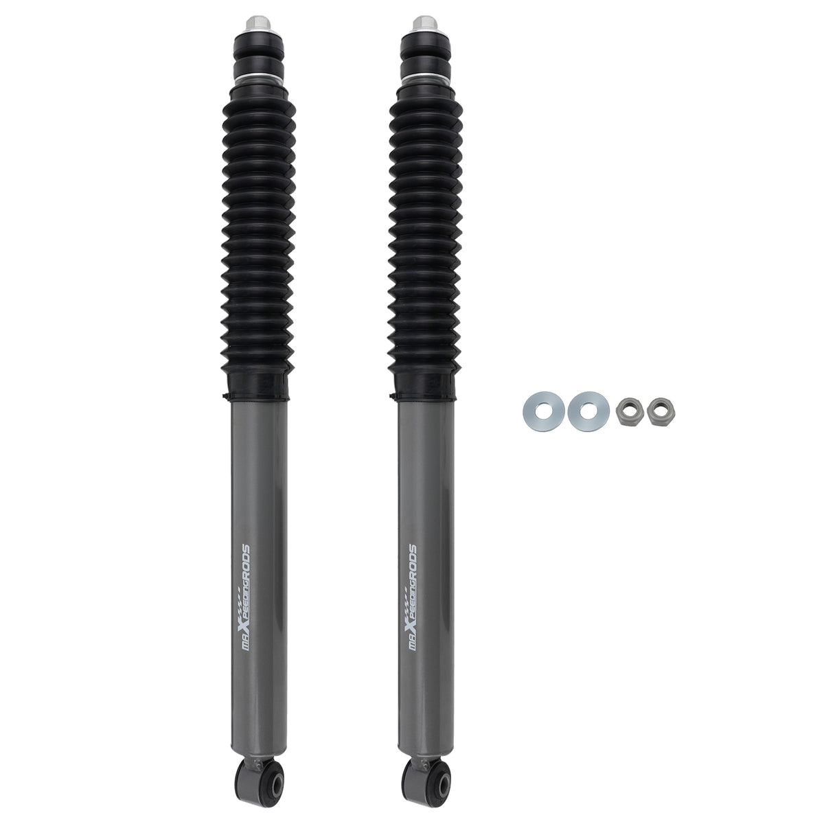 Front 2-4 Lift Shocks For 2014-2024 compatible For Dodge Ram 2500 4WD Twin Tube Nitrogen