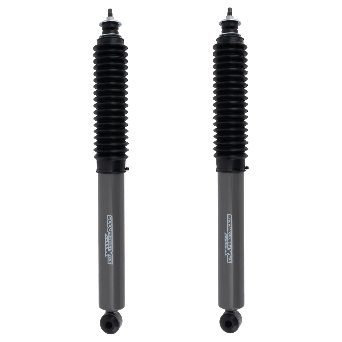 0-2inch Lift Rear Shock Absorbers compatible For Toyota Tacoma 4WD/RWD 2005-2023 Steel