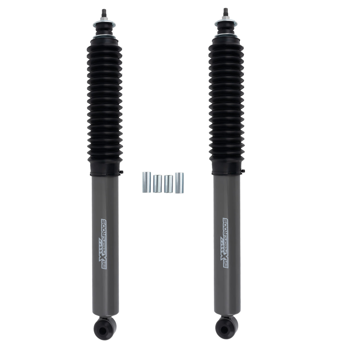 0-2inch Lift Rear Shock Absorbers compatible For Toyota Tacoma 4WD/RWD 2005-2023 Steel