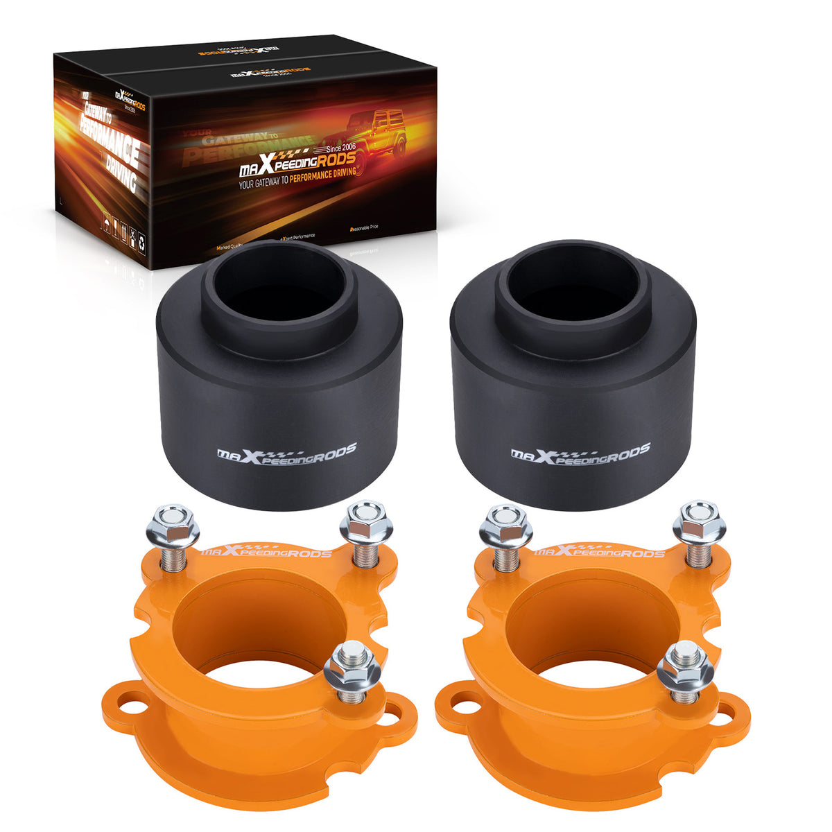 Lift Kit 3.5 Front 2.5 Rear compatible For Chevy Trailblazer compatible For GMC Envoy 02-09 32 Max Tire