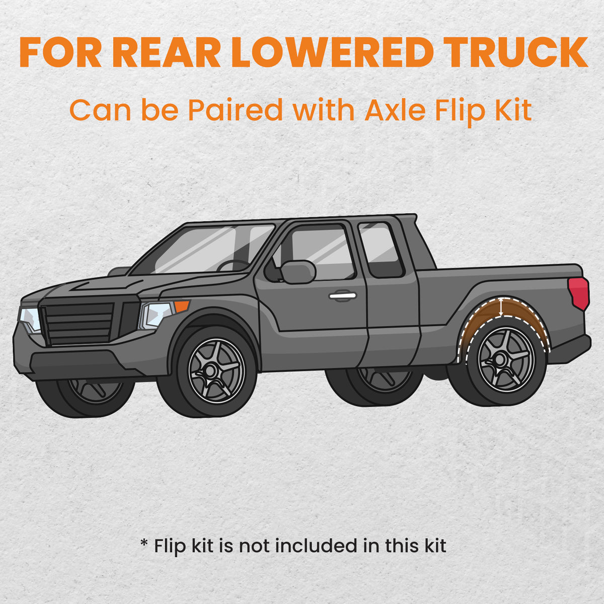 Rear Bolt-on C Notch Frame Kit compatible For Chevy C10 compatible For GMC C15 C1500 2WD Truck 1973-1987