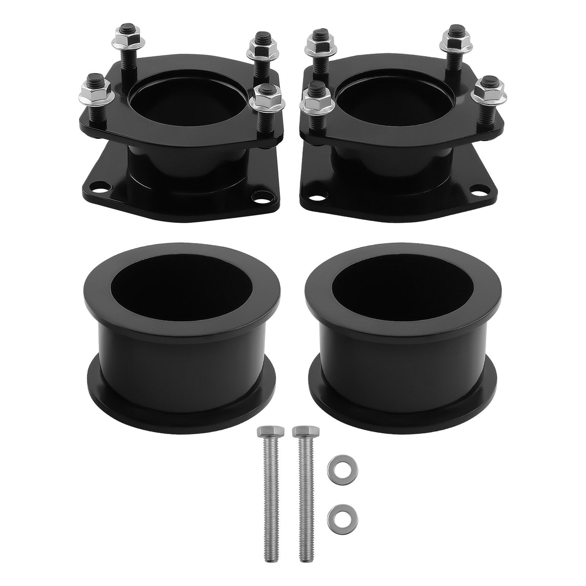 Compatible For Jeep Commander Cherokee WK 3 inch Front Rear Lift Level Kit Strut Spacers