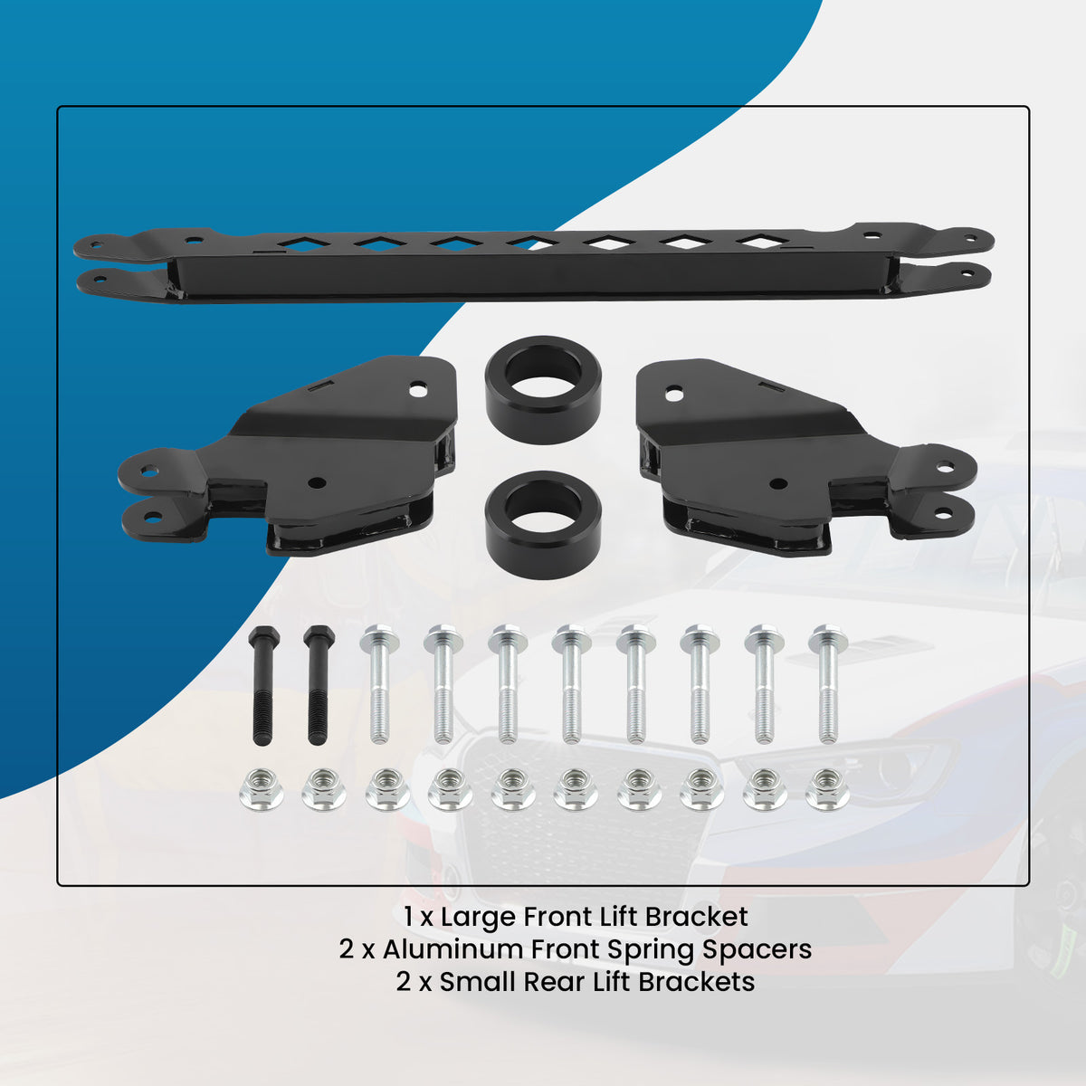 Heavy Duty 3 Rise Full Lift Kit compatible For Honda Pioneer 1000/1000-5 compatible For Deluxe 2016-2023