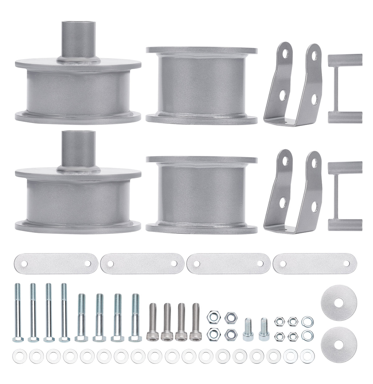 3 Front Rear Lift Leveling Kitcompatible compatible For Jeep Wrangler JK Mount Extenders 2x2 4x4