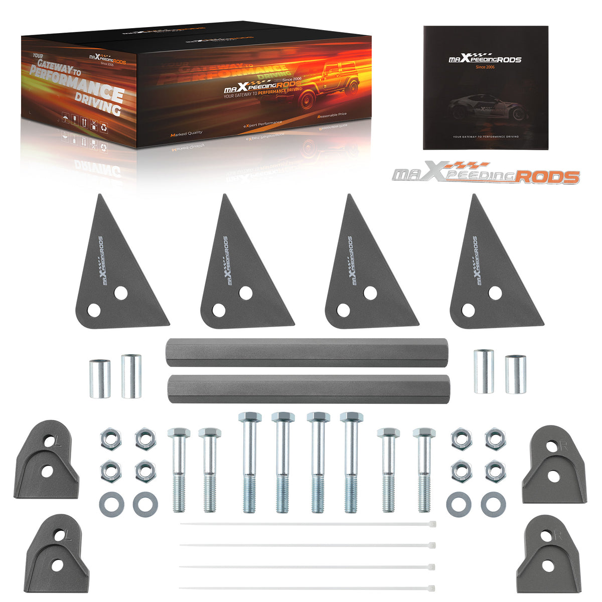 Level Lift Kit 2 Front Rear compatible For Polaris Sportsman 850 2009-18 XP 1000 2015-2016