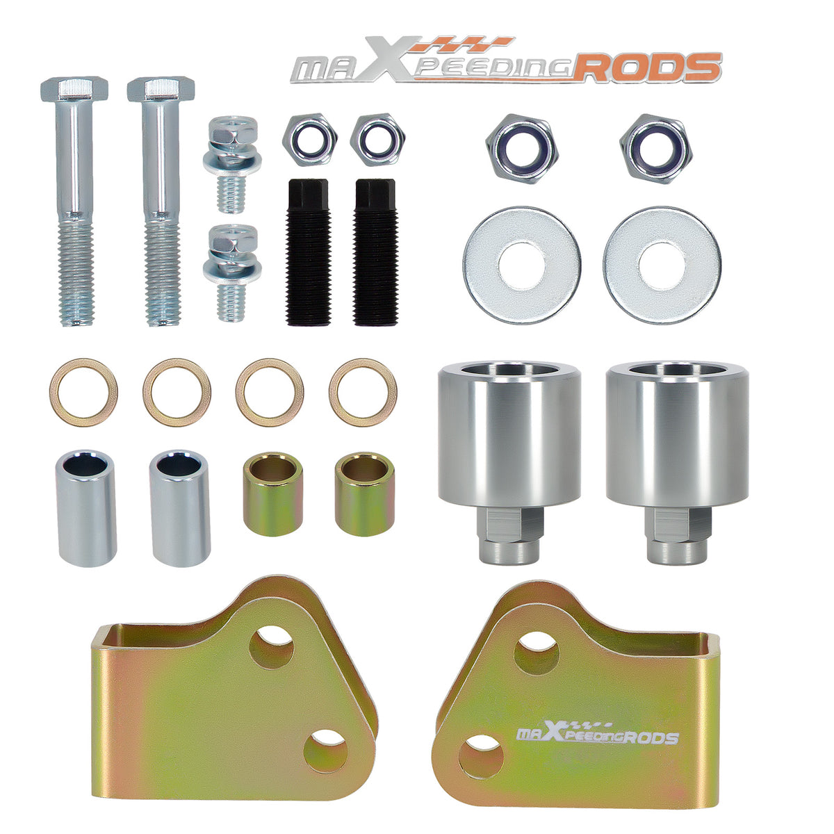 2" Front Rear Lift Kit compatible For Polaris Ranger Crew 500 570 Midsize 2014-2023