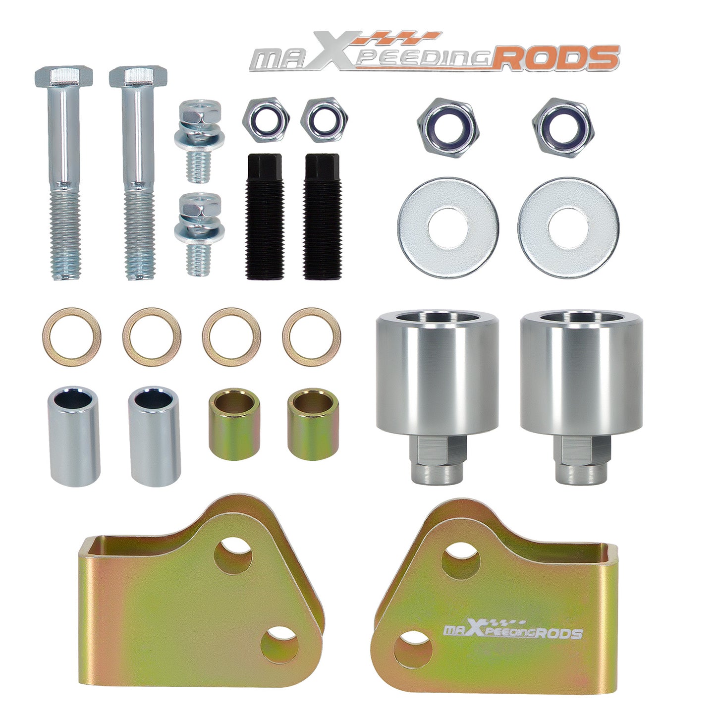 Front Rear 2 Lift Kit compatible For Polaris Ranger Crew 570 Midsize 2014 2015 2016-2023