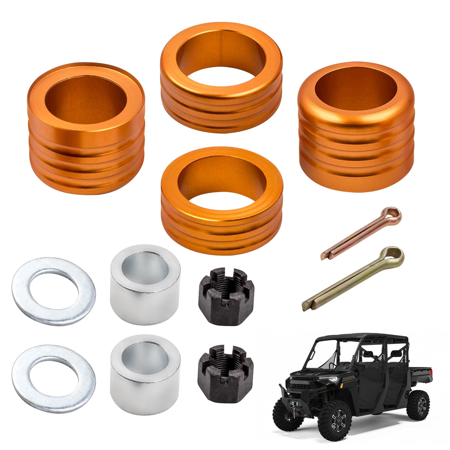 2 Lift Kit compatible For Polaris Ranger 570 Midsize Crew 2014-2018