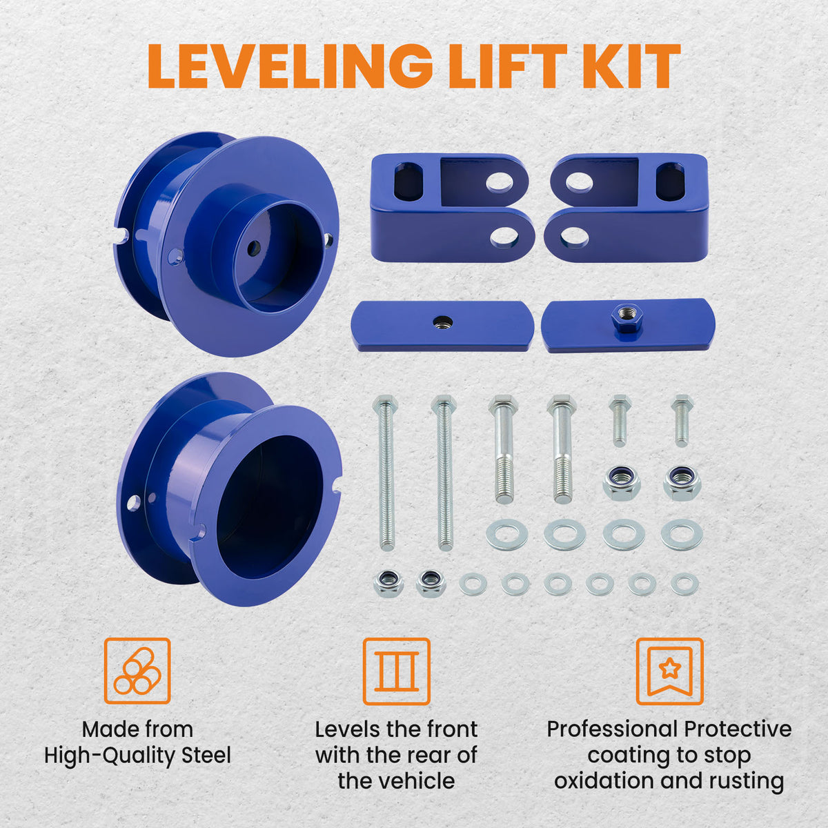 3 Front Leveling Lift Kit compatible For Dodge Ram 2500 3500 4WD 2013-2022 Spacers